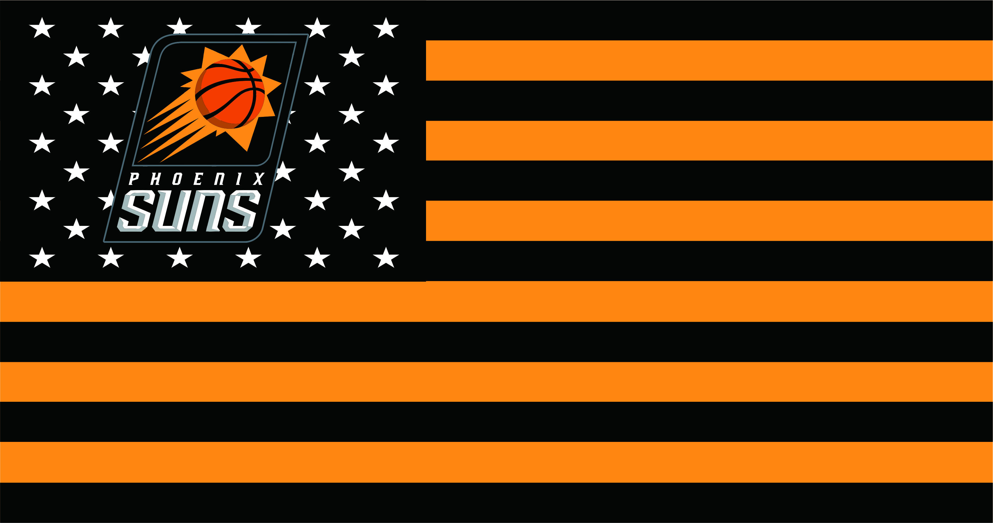 Phoenix Suns Flag001 logo vinyl decal